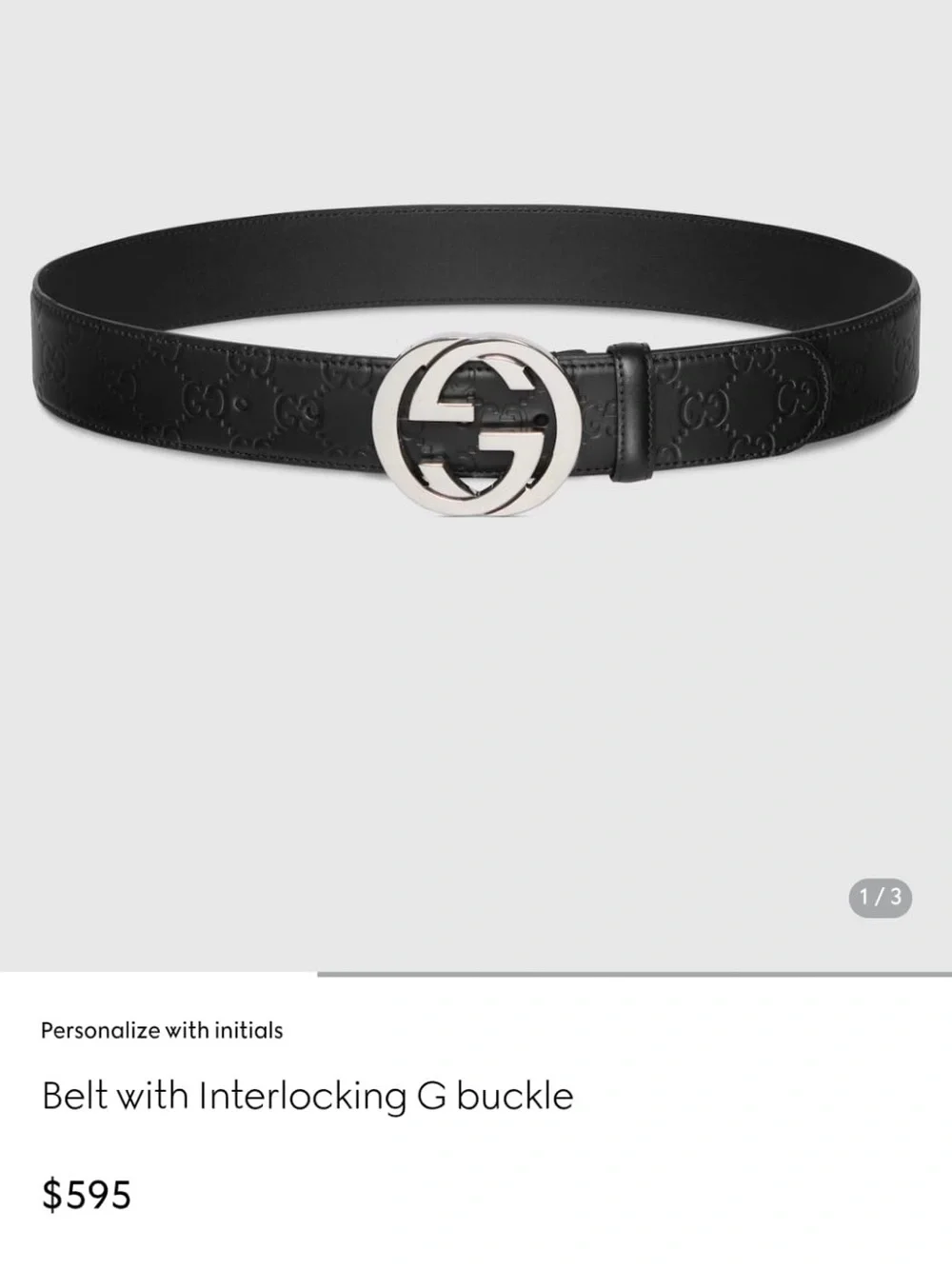 Gucci authentic men